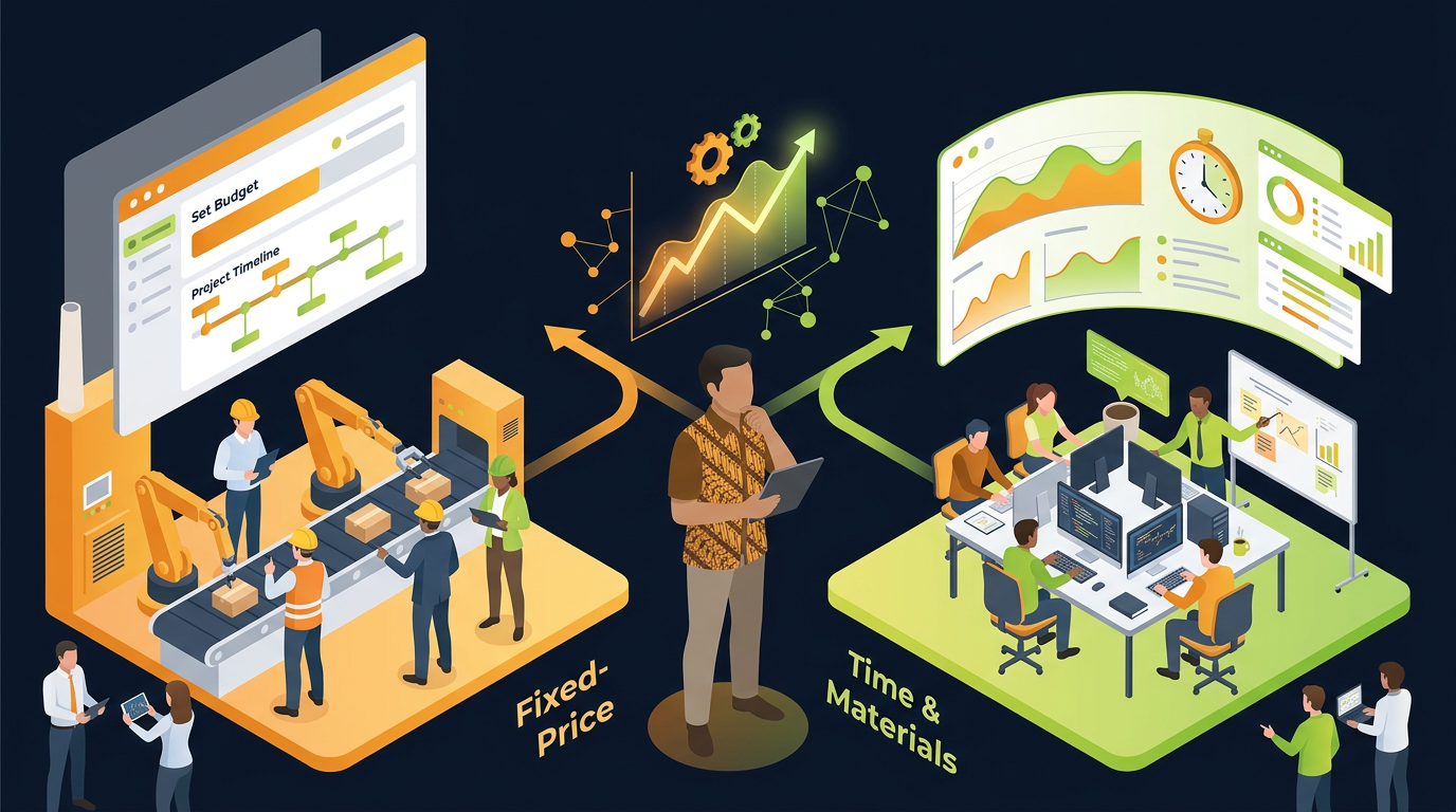 AI Project Pricing: Fixed vs. Time & Materials for SEA SMEs