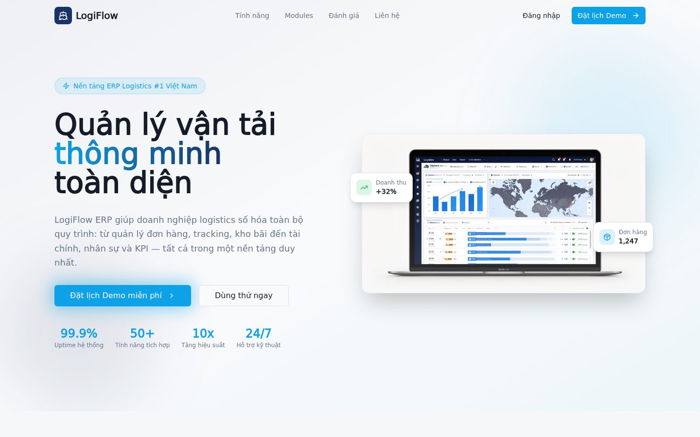 Global Logistics Hub product screenshot
