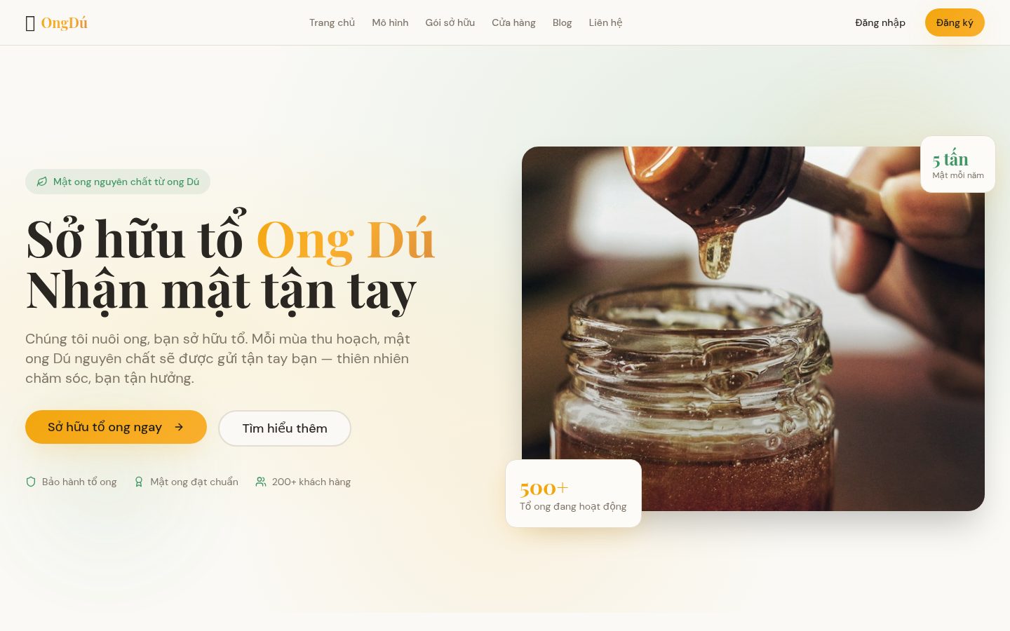 Honey Hive Homes product screenshot