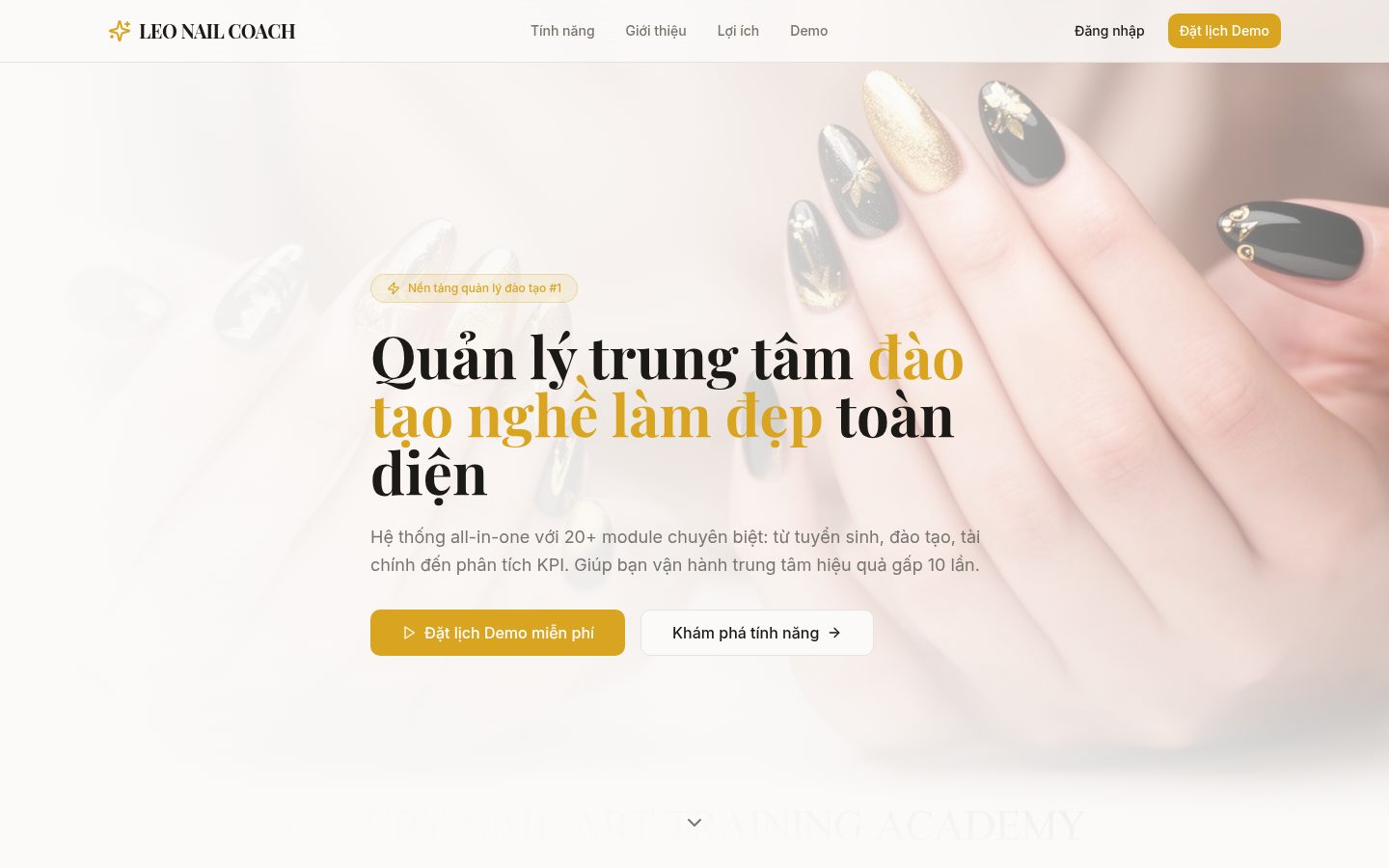 Leo Nail Coach product screenshot